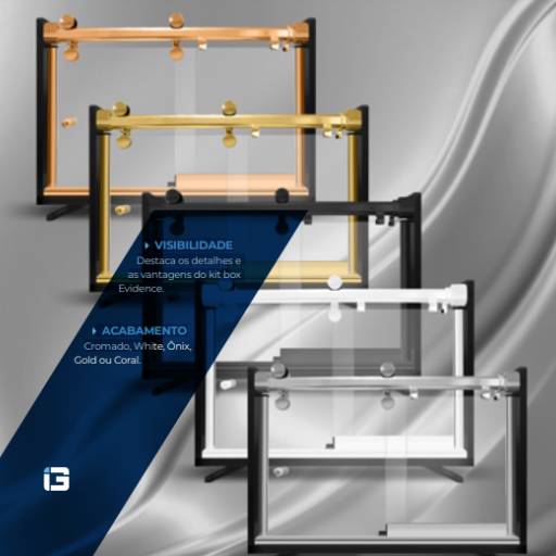 Expositor de balcão Evidence