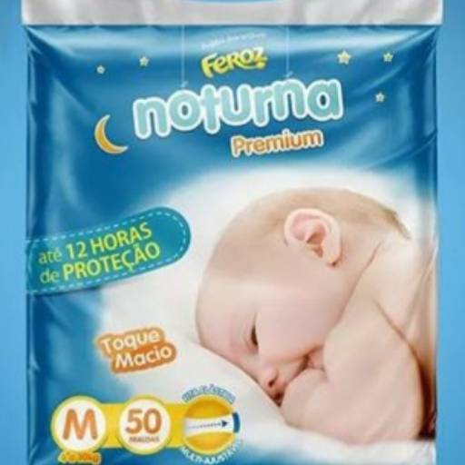 Fralda Feroz Baby noturna 12h em Bauru