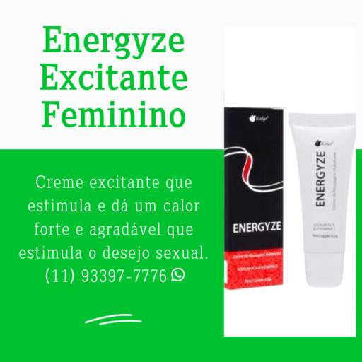 Energyze - Estimula e Energiza  - 8ª CATEGORIA – Explore – Excitantes Sexuais por SexShop Paz e Amor em Belo Horizonte