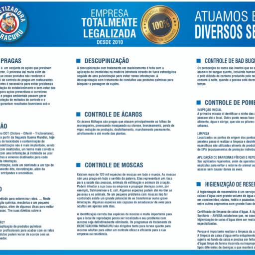 Desinsetização por Dedetizadora Paracuru