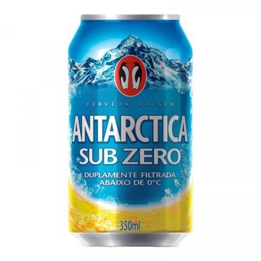 CERVEJA ANTARCTICA SUBZERO LATA 350ML por Prime Bebidas agora é Primare Bebidas e Eventos