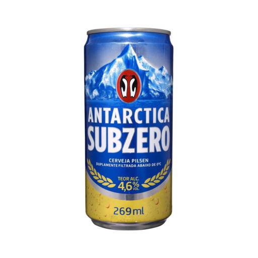 CERVEJA ANTARCTICA SUBZERO LT 269ML por Prime Bebidas agora é Primare Bebidas e Eventos