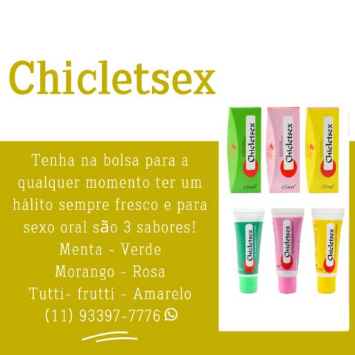 Chicletsex Refrescante Ideal Para Sexo Oral - 5ª CATEGORIA - Entregue-se -  Beijo na boca
