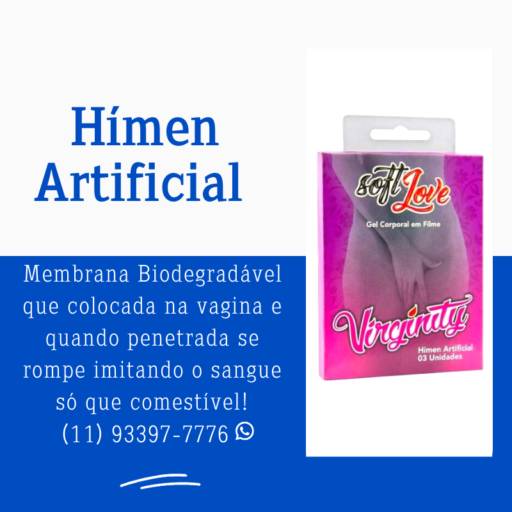 Hímen Artificial Membrana Biodegradável - 11ª CATEGORIA – Ouse - Várias Funções   