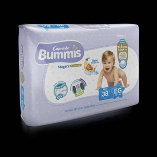 Capricho Bummis tubos mágicos 12h em Bauru, SP por Lojão das Fraldas