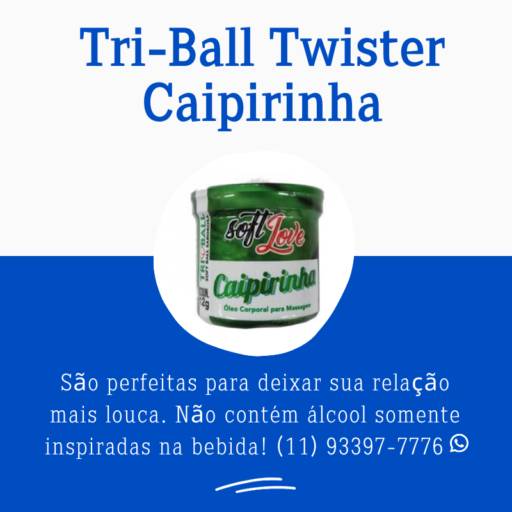 Bolinha Soft Ball - Caipirinha - 12ª CATEGORIA – Cápsulas do Prazer | Bolinhas Explosivas