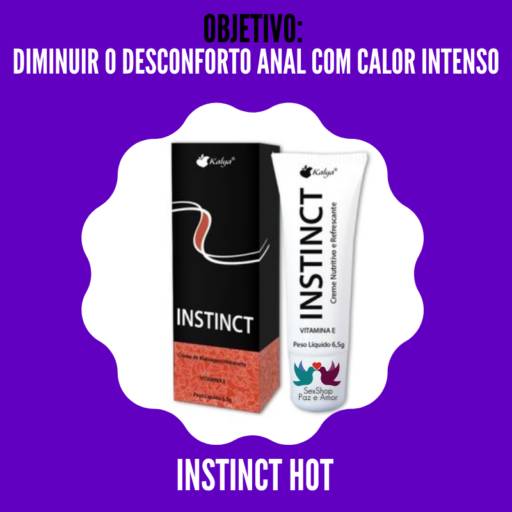 Instinct - creme Anal Dessensibilizante - HOT