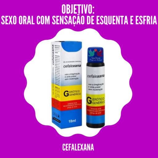 sexo oral com sensação de Esquenta e Esfria