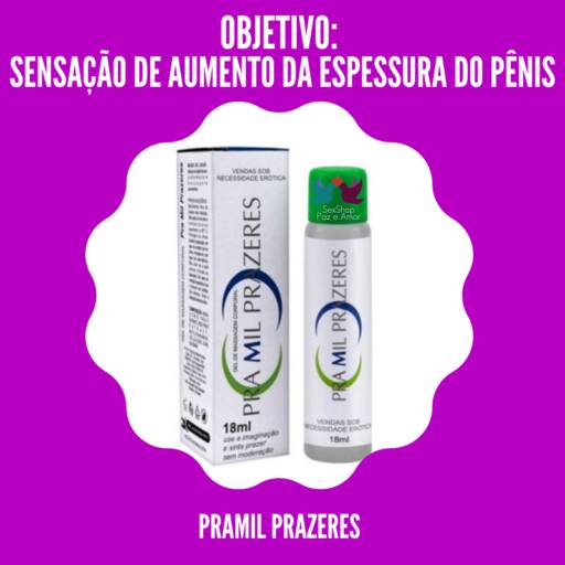 Sensação de aumento da espessura do pênis.