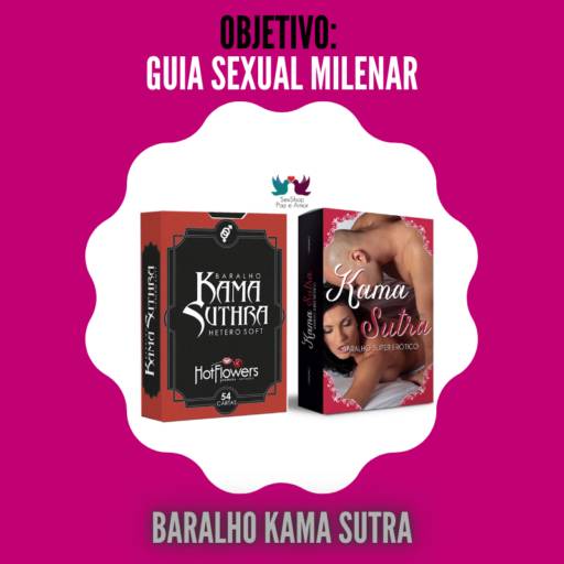 Baralho Kama Sutra - Casal Hétero 