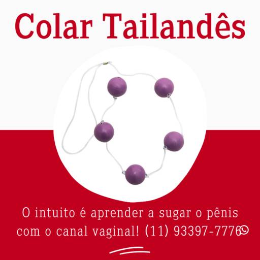 Colar Tailandês -  Fortalecimento do Assoalho Pélvico 