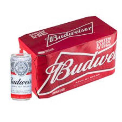CERVEJA BUDWEISER LT 269ML CAIXA COM 8 UNIDADES por Prime Bebidas agora é Primare Bebidas e Eventos
