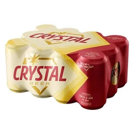CERVEJA CRYSTAL LATA 350ML CAIXA COM 12 UNIDADES por Prime Bebidas agora é Primare Bebidas e Eventos
