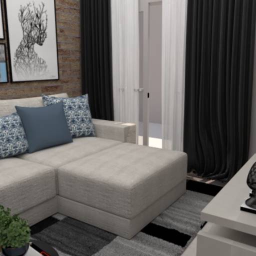 Área Gourmet - Sala, Cozinha e Banheiro por Anágia Arquitetura Urbanismo e Paisagismo