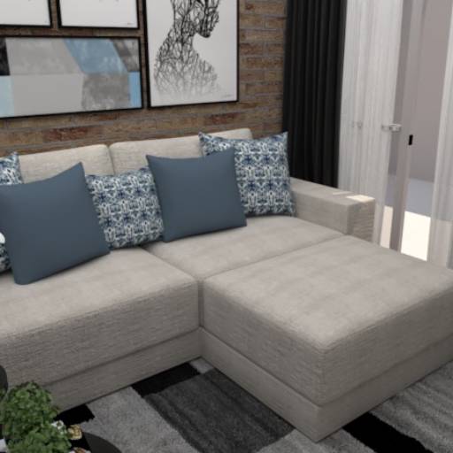 Área Gourmet - Sala, Cozinha e Banheiro