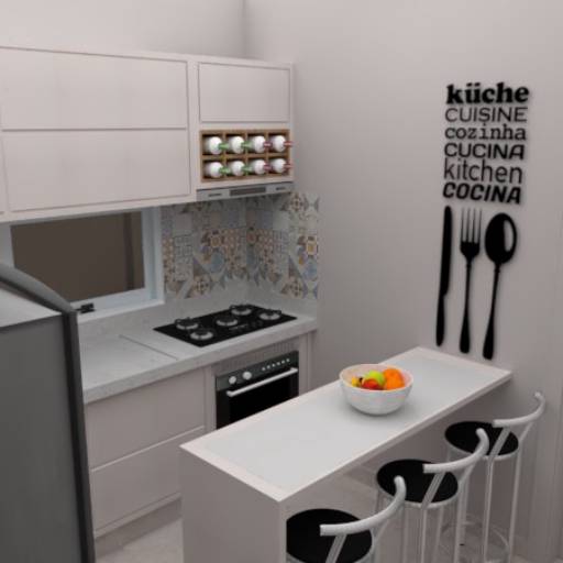 Área Gourmet - Sala, Cozinha e Banheiro por Anágia Arquitetura Urbanismo e Paisagismo