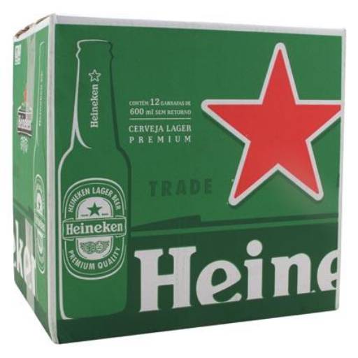 CERVEJA HEINEKEN 600ML CAIXA COM 12 UNIDADES  por Prime Bebidas agora é Primare Bebidas e Eventos