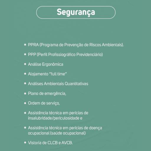 Segurança em Cerquilho, SP por Centro Médico Ocupacional Inovares