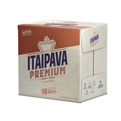 CERVEJA ITAIPAVA PREMIUM 600ML CAIXA COM 12 UNIDADES por Prime Bebidas agora é Primare Bebidas e Eventos