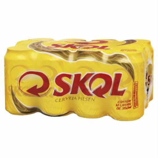 CERVEJA SKOL LATA 350ML CAIXA COM 12 UNIDADES por Prime Bebidas agora é Primare Bebidas e Eventos