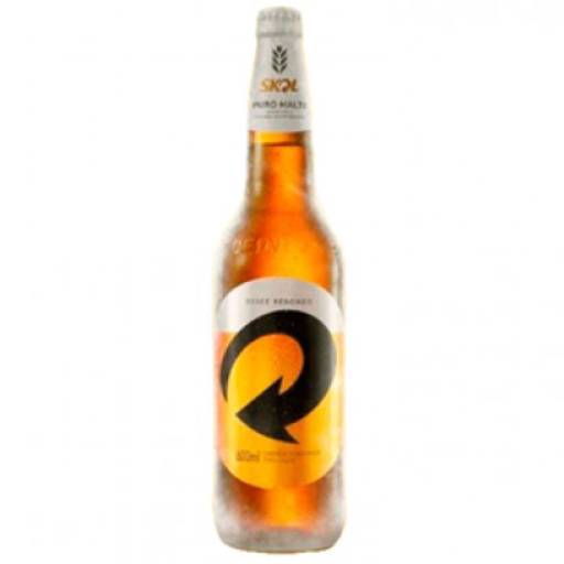 CERVEJA SKOL PURO MALTE 600ML por Prime Bebidas agora é Primare Bebidas e Eventos
