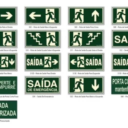 Placas de Rota de Fuga