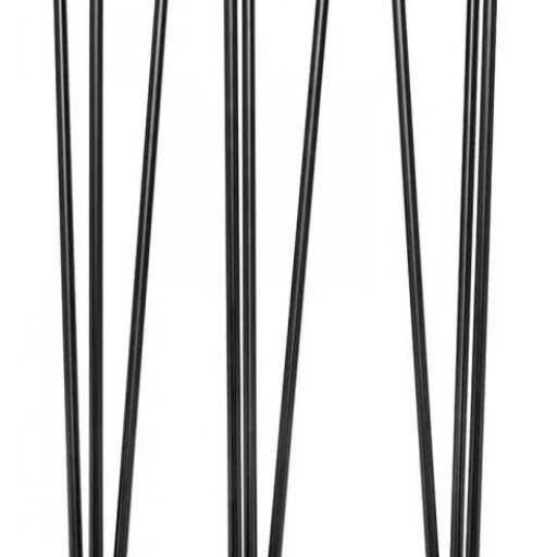 Comprar o produto de Pé Mesa Ferro Banco Hairpin Legs 3 Unidades - 40 Cm Triplo em Outros pela empresa Ironmetal - Fabricação de estruturas metálicas, locação e manutenção de equipamentos em Foz do Iguaçu, PR por Solutudo