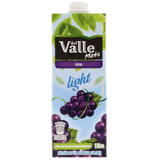 SUCO DEL VALLE 1L UVA LIGHT por Prime Bebidas agora é Primare Bebidas e Eventos