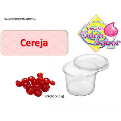 Acompanhamento | Cereja por Sorveteria Doce Sabor