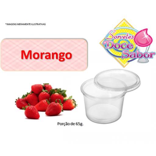 Acompanhamento | Morango por Sorveteria Doce Sabor