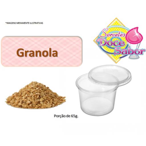 Acompanhamento | Granola por Sorveteria Doce Sabor