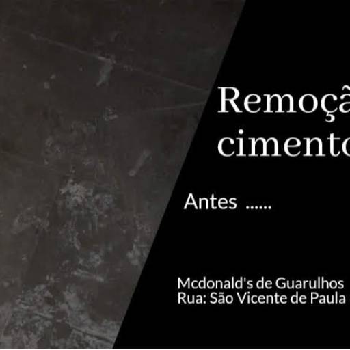 Remoção de Cimentos por LMG Limpeza