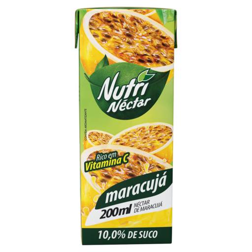 SUCO NUTRINECTAR MARACUJÁ 200ML por Prime Bebidas agora é Primare Bebidas e Eventos