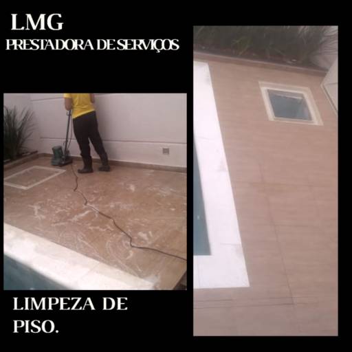 Residencial Santana - Piso, Aplicação de Cera (Rua Copacabana) por LMG Limpeza