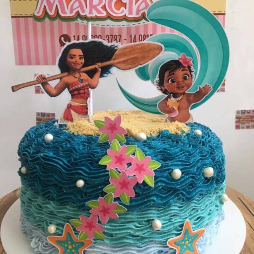 Bolo Mesversário 1 kg e meio em Bauru! por Delícias Demarchi