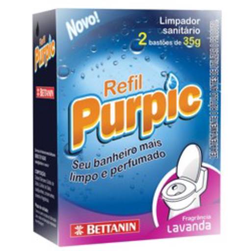 Limpador Sanitário Purpic Refil Bastafo Duplo