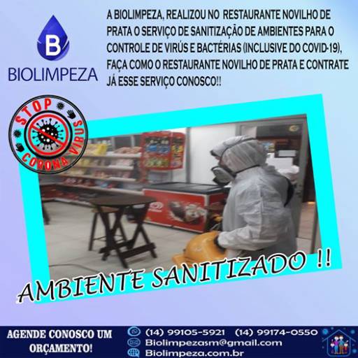 Sanitização em Empresas contra Coronavírus por Biolimpeza Lençóis Paulista