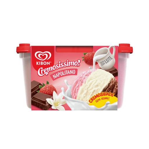 KIBON CREMOSISSIMO NAPOLITANO 1,5L por Prime Bebidas agora é Primare Bebidas e Eventos
