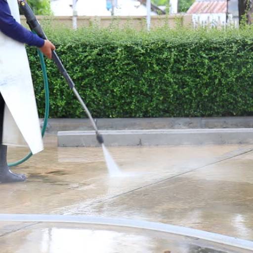 Limpeza de calçadas