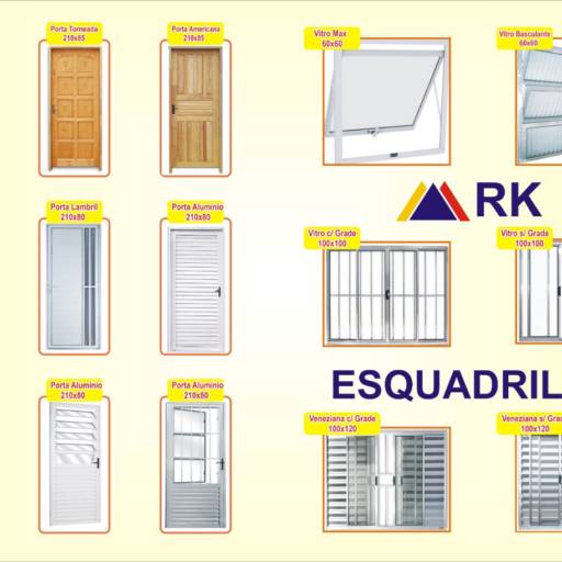 Portas e Janelas por Esquadrilar R. K. Ltda