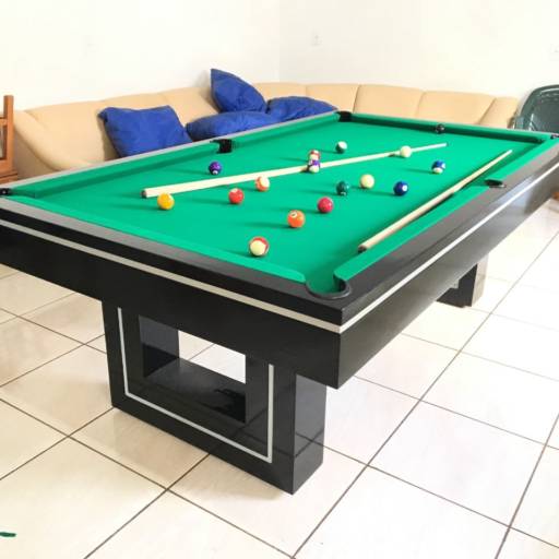 Comprar o produto de Mesa 3 em 1 - Ping Pong em Entretenimento pela empresa Bilhar Arte Kozievitch em Foz do Iguaçu, PR por Solutudo
