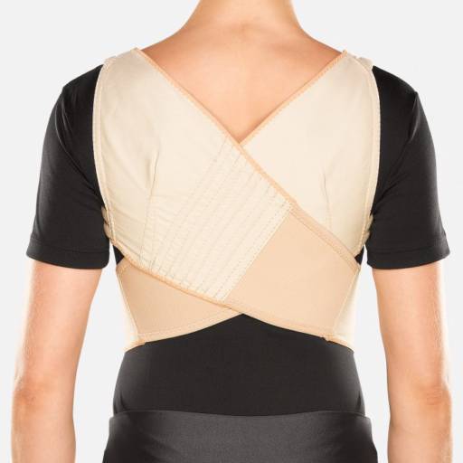 Espaldeira para Postura em Brim - Chantal por Drogaria do Trabalhador