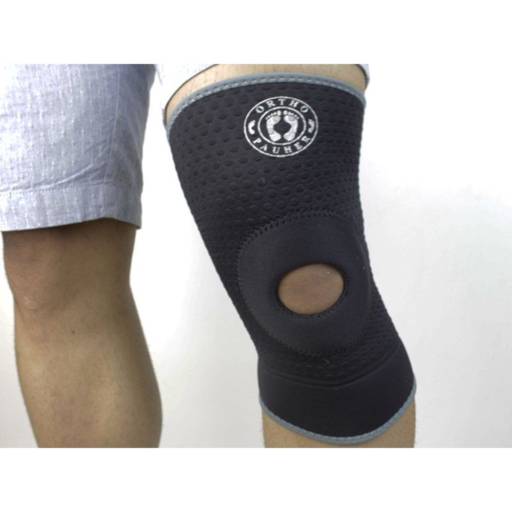 Joelheira De Neoprene Longa Com Orifício Pauher Support  por Drogaria do Trabalhador