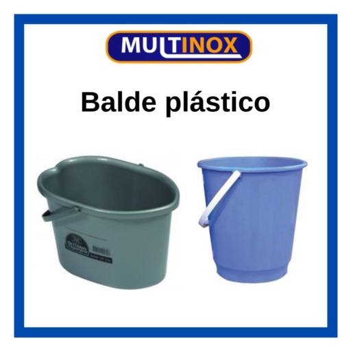 Balde Plástico por Multinox Utilidades Do Lar E Comercio Ltda