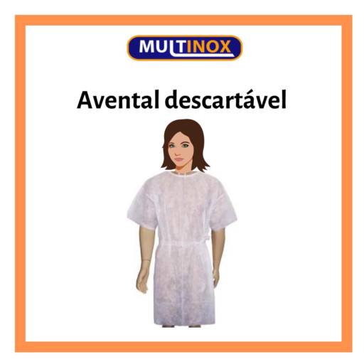 Avental Descartável por Multinox Utilidades Do Lar E Comercio Ltda