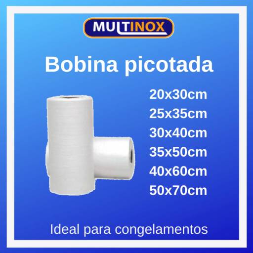 Bobina Picotada por Multinox Utilidades Do Lar E Comercio Ltda