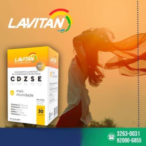 Lavitan Vitaminas - Suplemento Completo em Lençóis Paulista por Drogaria CECAP