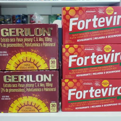 Comprar o produto de Forteviron & Gerilon em Cuidado da Saúde pela empresa Drogaria CECAP em Lençóis Paulista, SP por Solutudo