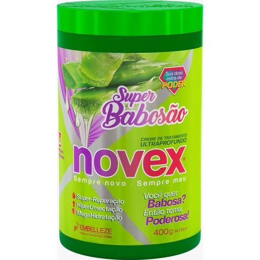 Creme de Tratamento Novex Super Babosão por Drogaria do Trabalhador