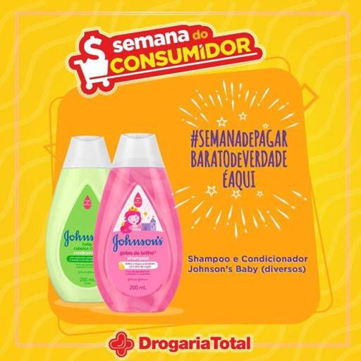 Shampoo e Condicionador Johnson's Baby 
